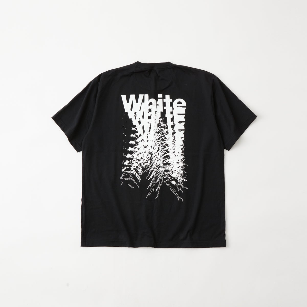 White Mountaineering/ホワイトマウンテニアリング/MOUNTAIN T-SHIRT ブラック 1