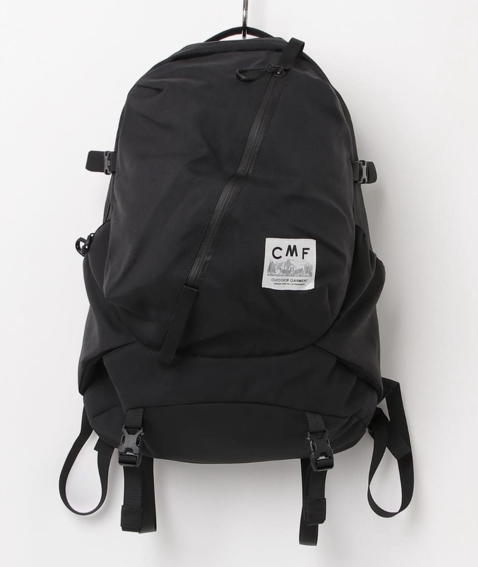 CMF OUTDOOR GARMENT/シーエムエフアウトドアガーメント/WEEKENDERZ SMOOTH NYLON リュック　バックパック BLACK FREE