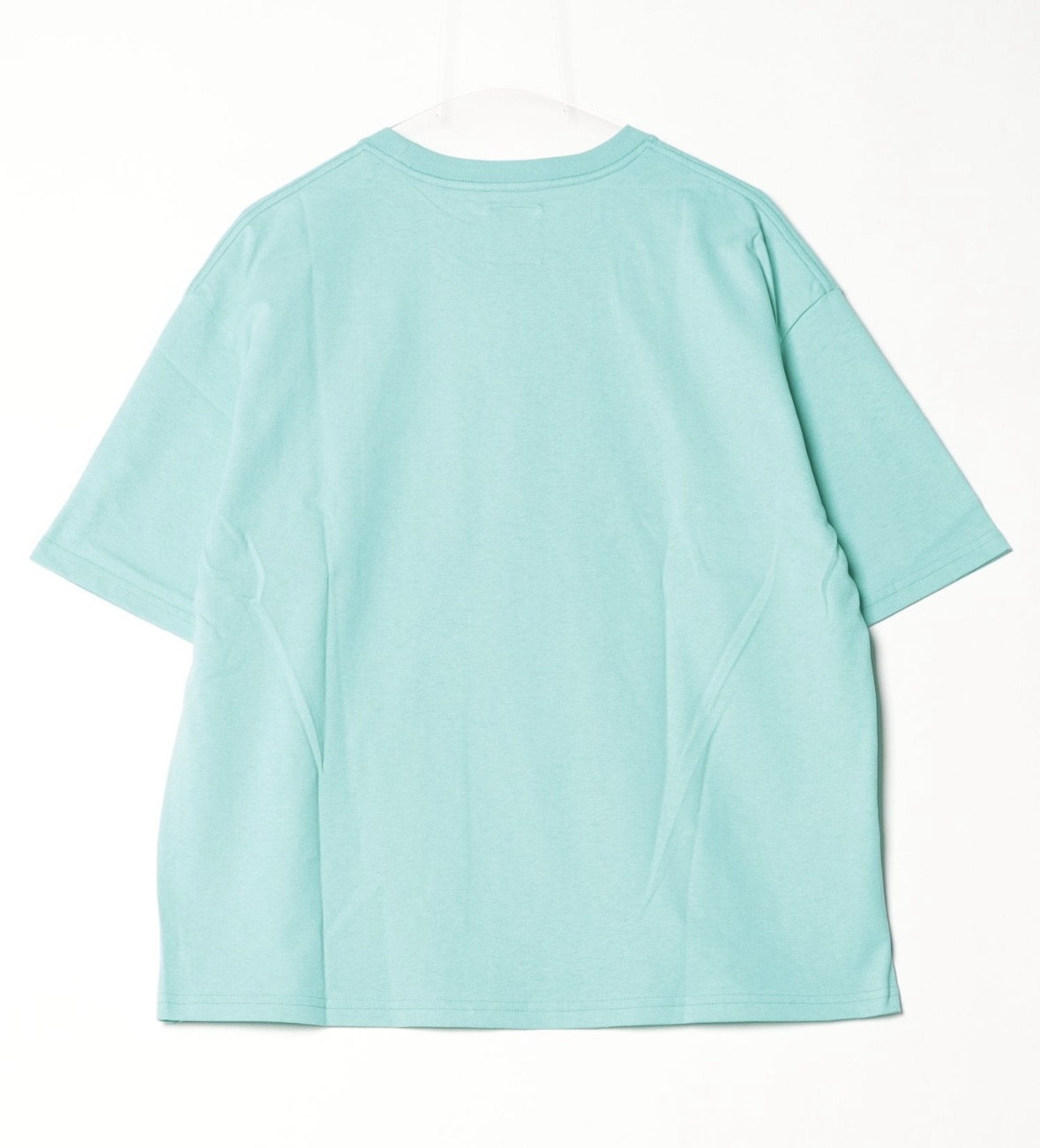 B omnivore/ビーオムニボー/16/10 E天竺 フラワー刺繍 S/S TEE Tシャツ グリーン M