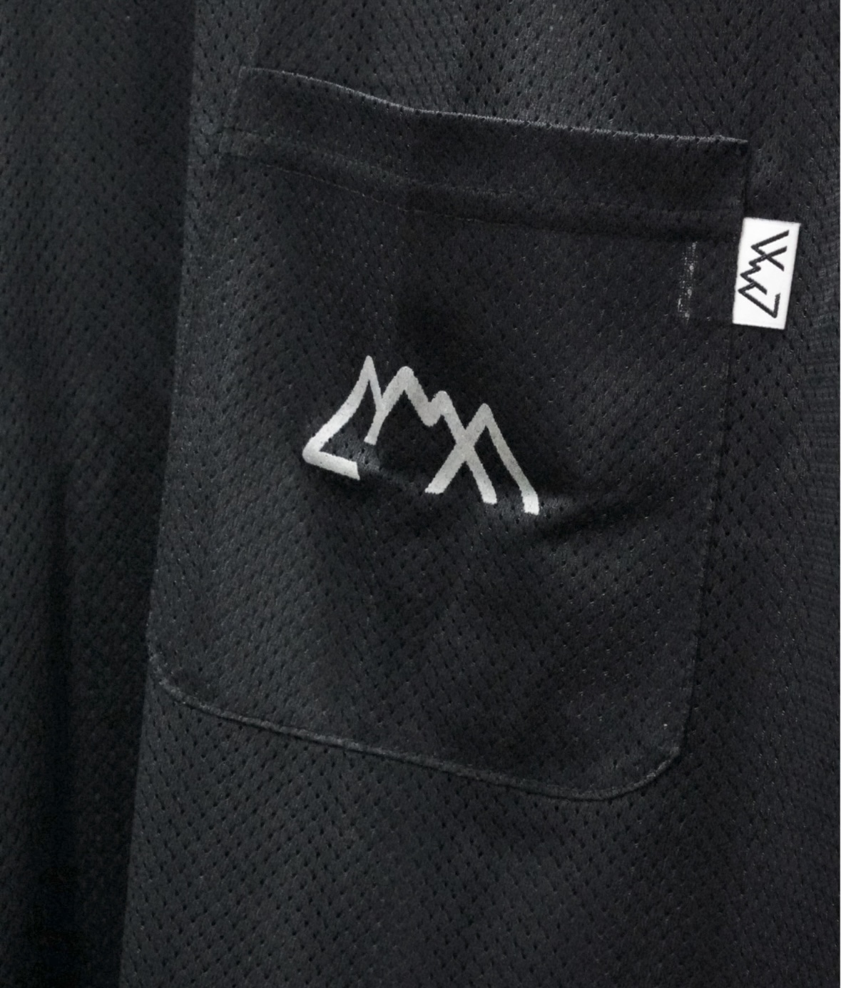 CMF OUTDOOR GARMENT/シーエムエフアウトドアガーメント/別注QUICK DRY MESH TEE S/S BLACK M