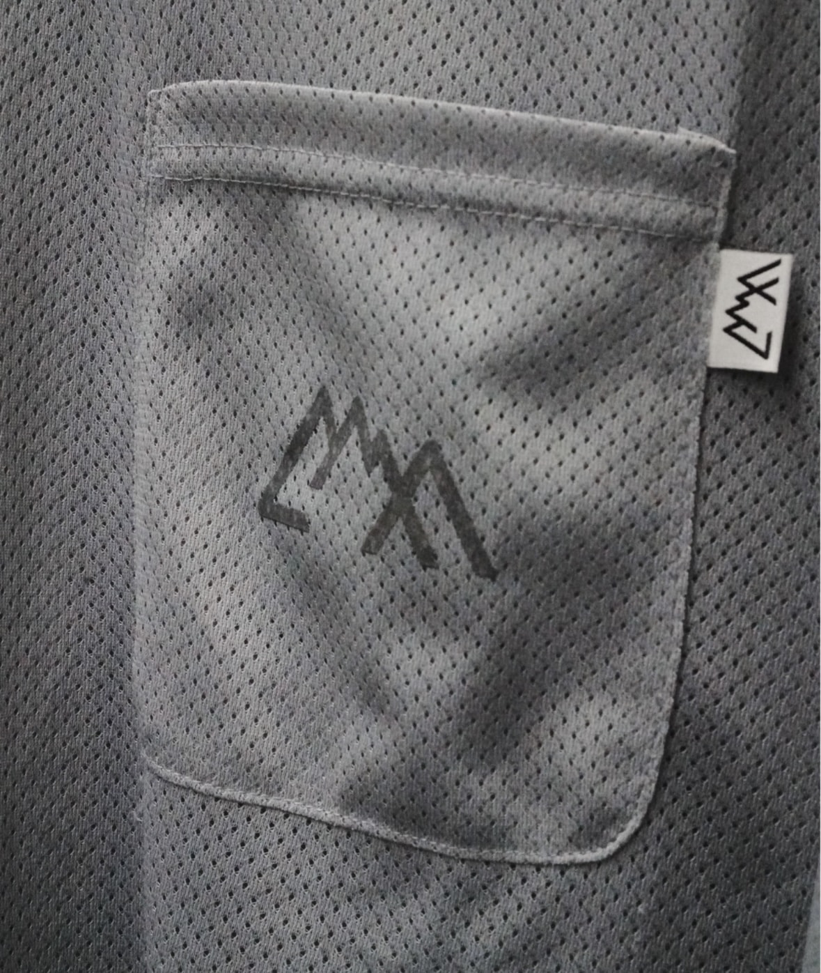 CMF OUTDOOR GARMENT/シーエムエフアウトドアガーメント/別注QUICK DRY MESH TEE S/S GRAY M