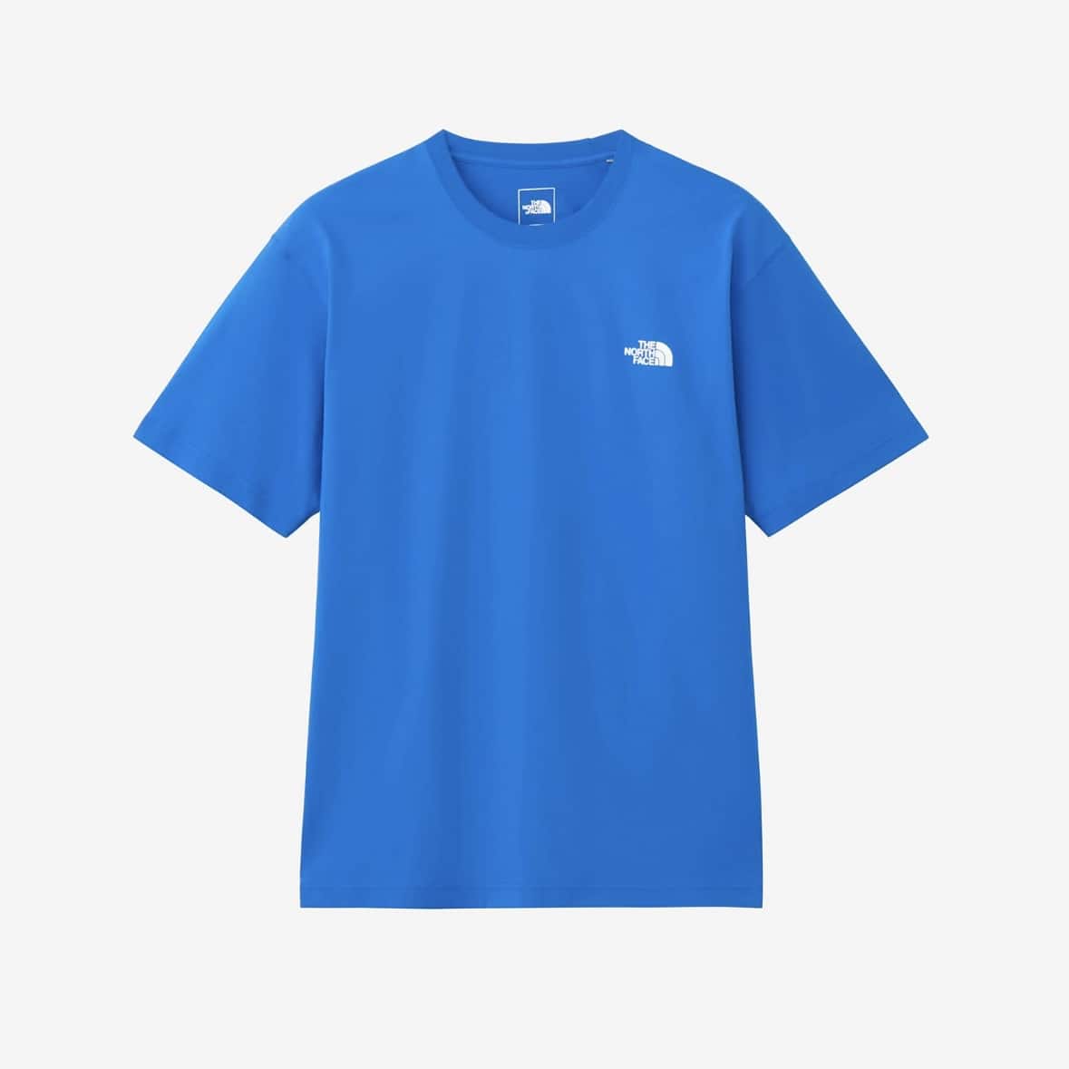THE NORTH FACE/ザ・ノースフェイス/S/S FD Globe Grid Cotton Teeショートスリーブフラッシュドライグローブグリッドコットンティー ブルー M