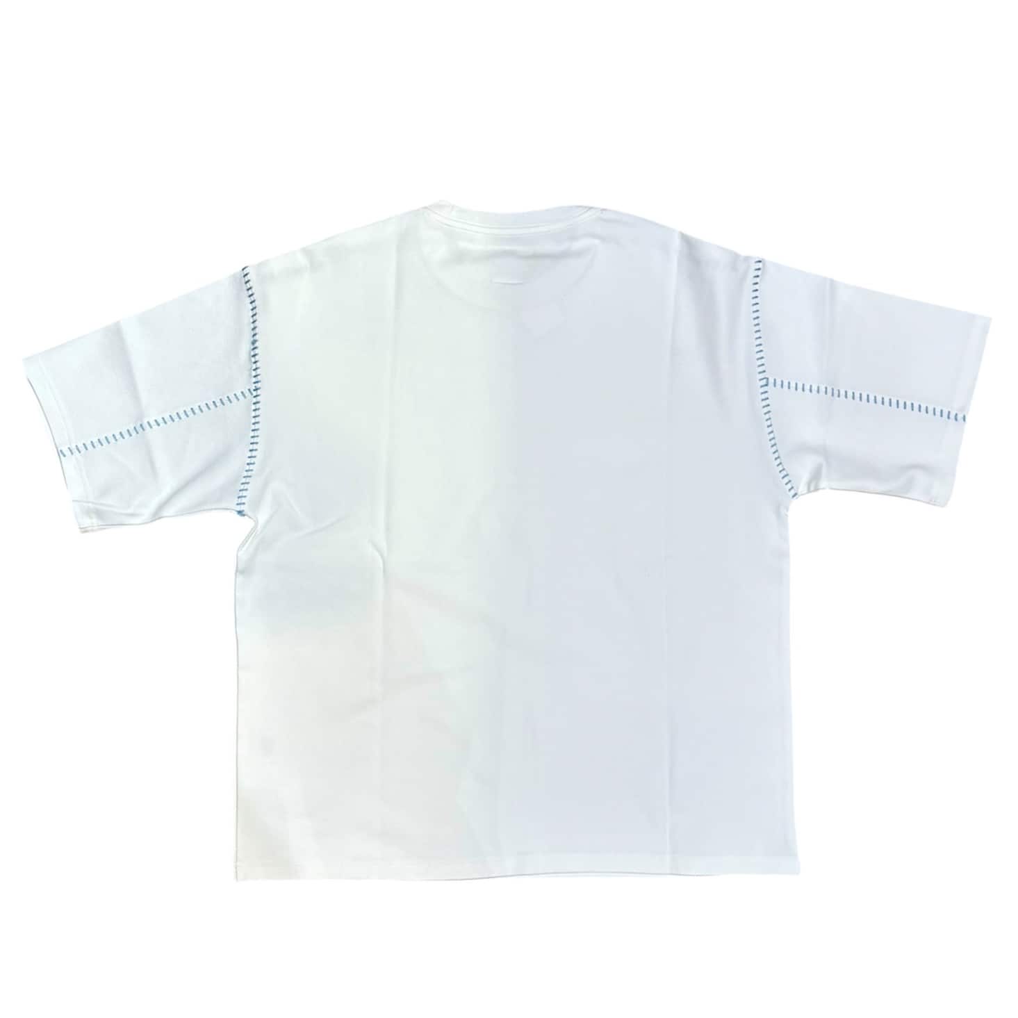 B omnivore/ビーオムニボー/BO TCガルゼラダーステッチ　SS TEE WHITE M