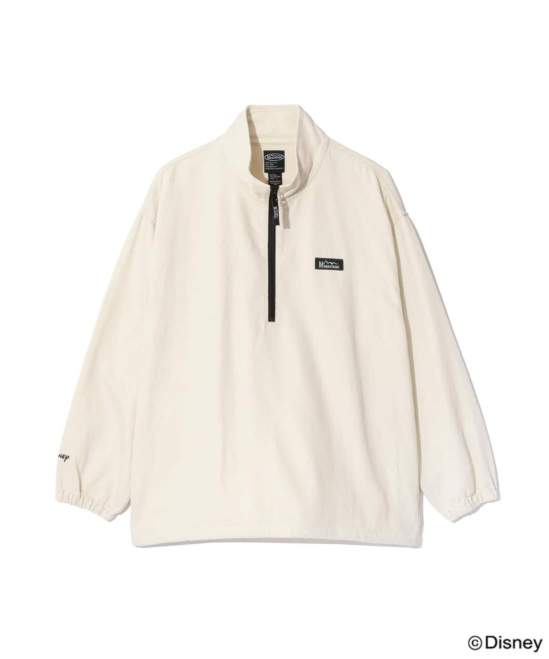 MANASTASH/マナスタッシュ/CHILLIWACK PULLOVER MICKEY ミッキー　ディズニー ナチュラル M