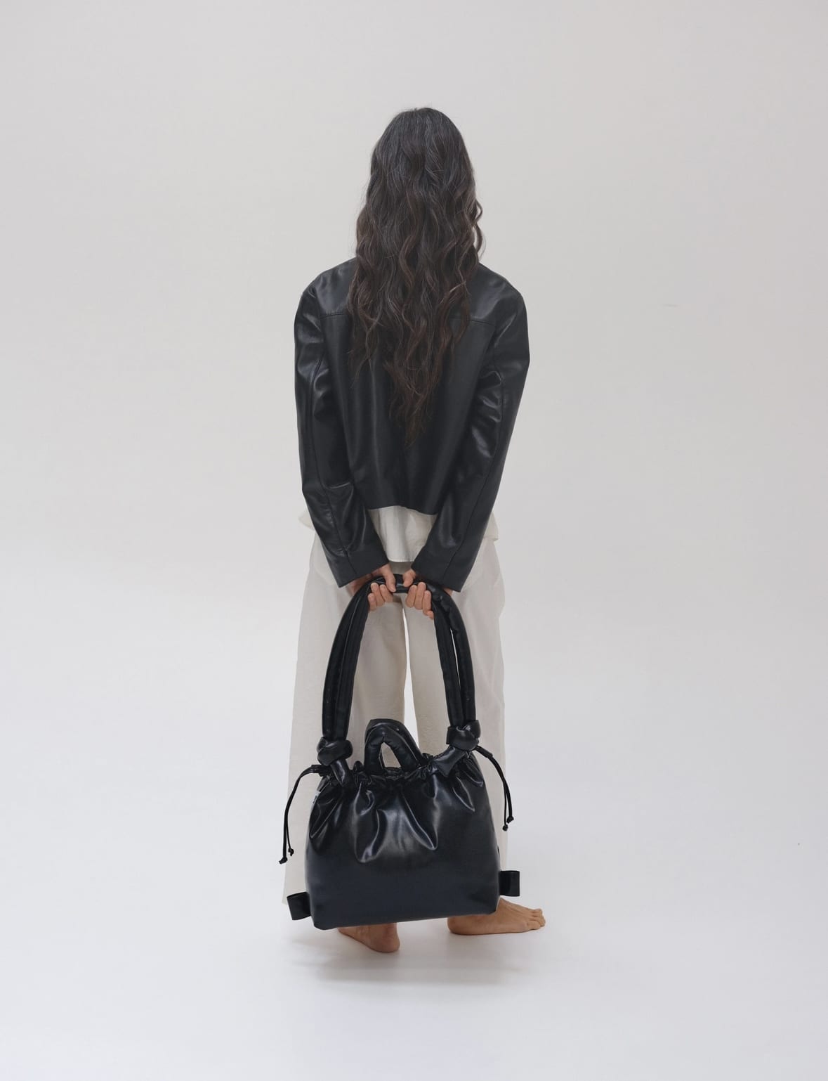 OLEND/オレンド/Ona Vegan Leather Bag オナヴィーガンレザーバッグ BLACK FREE