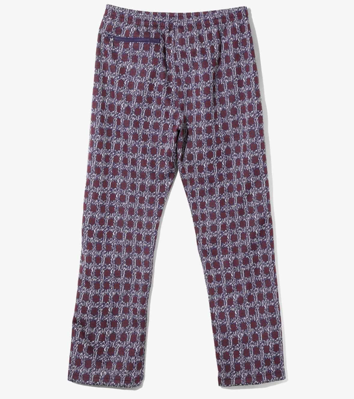 NEEDLES/ニードルズ/TRACK PANT - POLY JACQUARD -FLOWER- トラックパンツ ジャガード FLOWER XS