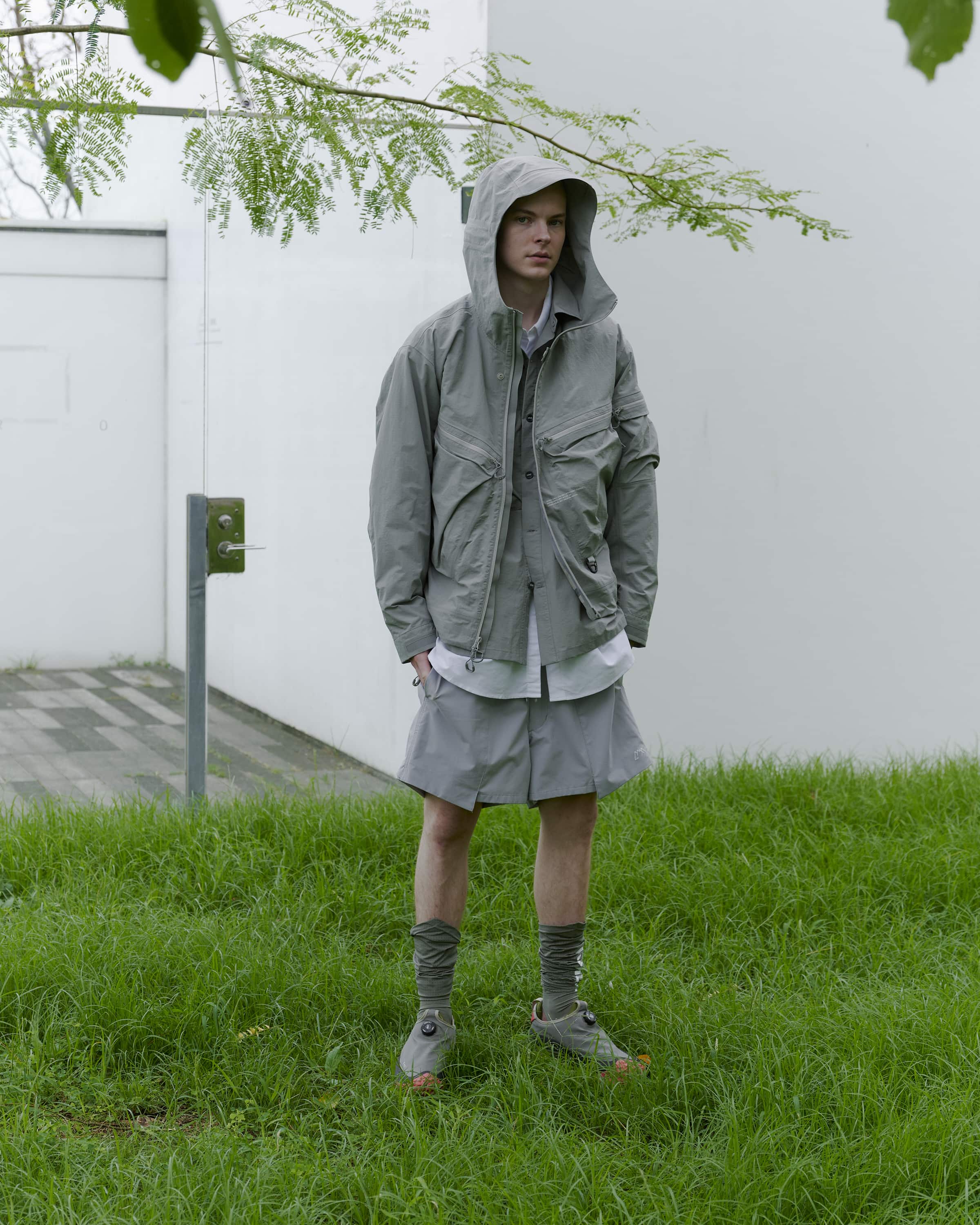 CMF OUTDOOR GARMENT/シーエムエフアウトドアガーメント/別注 WEIRED SHELL GRAY M