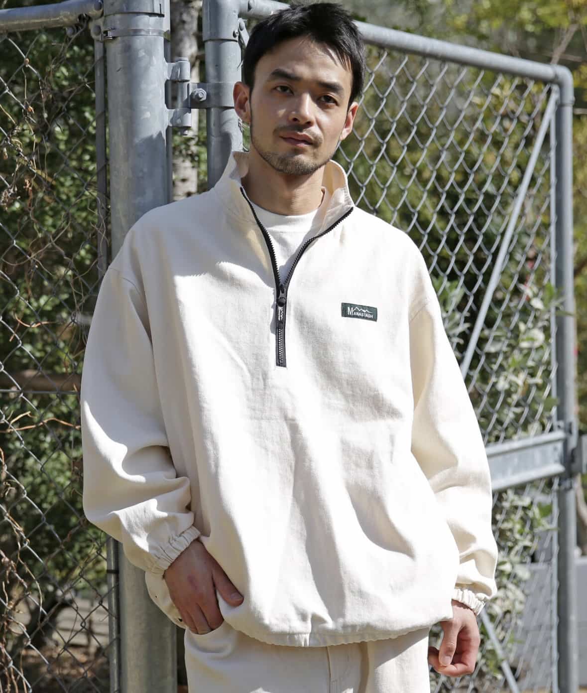 MANASTASH/マナスタッシュ/CHILLIWACK PULLOVER ナチュラル S