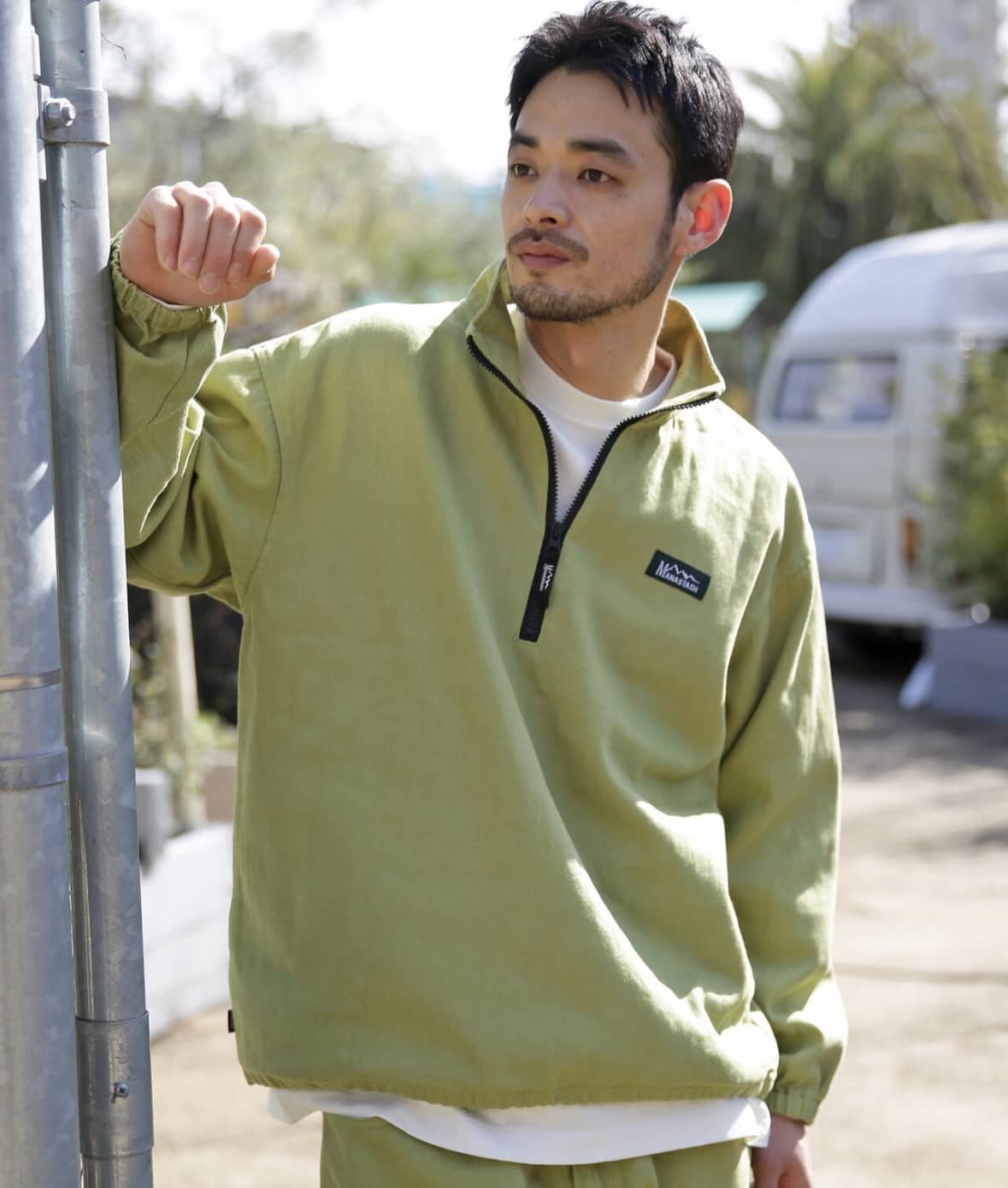 MANASTASH/マナスタッシュ/CHILLIWACK PULLOVER グリーン S