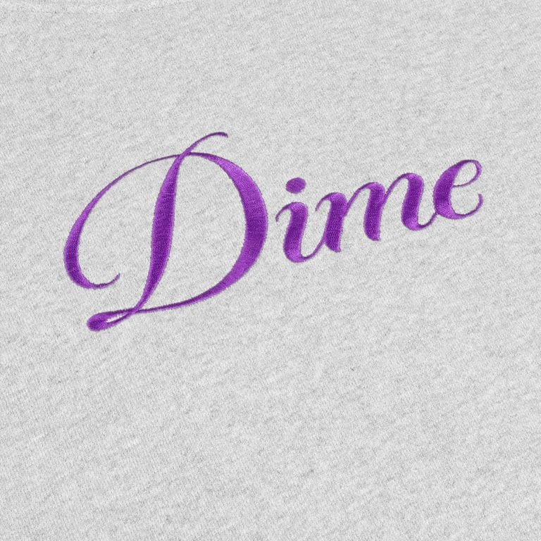 Dime/ダイム/Cursive Hoodie フーディー　パーカー HEATHER GRAY S