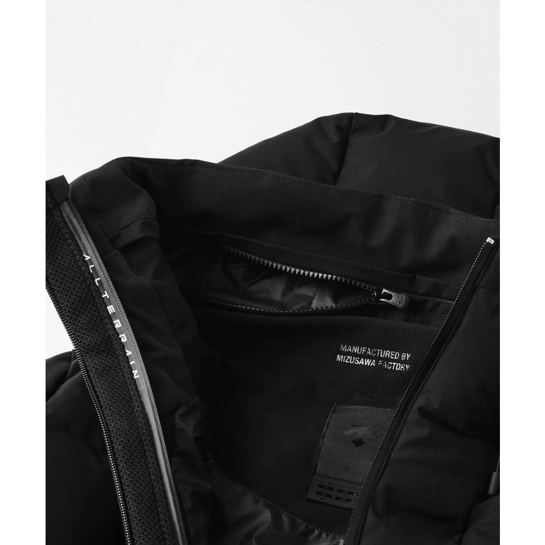 DESCENTE ALLTERRAIN/デサントオルテライン MIZUSAWA DOWN MOUNTAINEER/水沢ダウン マウンテニア BLACK M