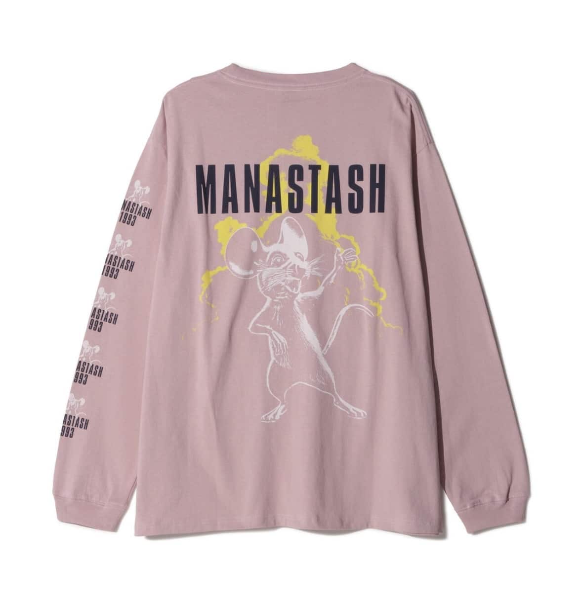 MANASTASH/マナスタッシュ/CiTee L/S TEE VERMIN PINK M