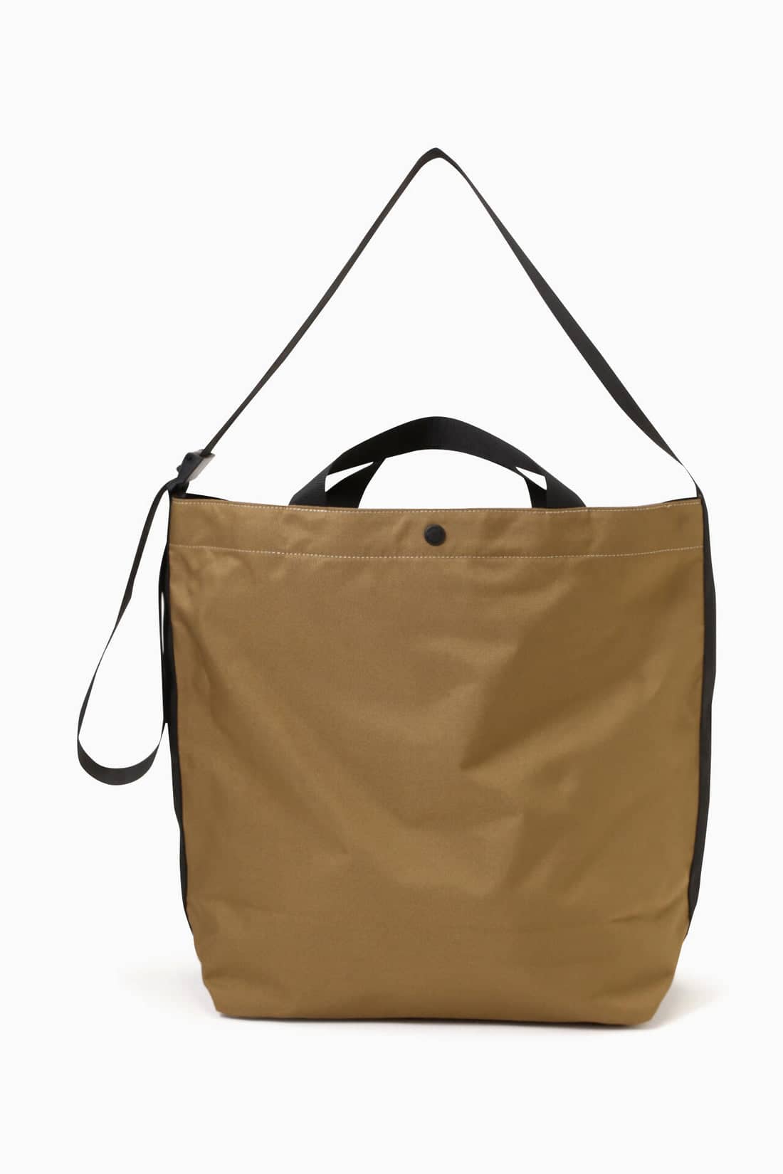 and wander/アンドワンダー/recycle OX logo tote bag トートバッグ brown FREE