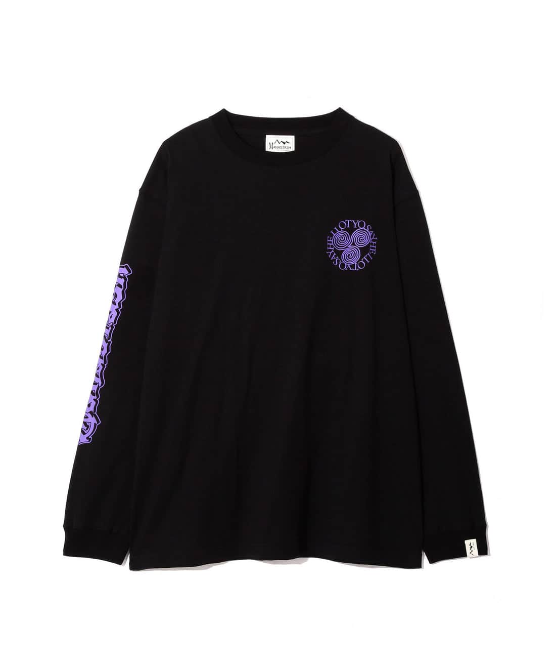 MANASTASH/マナスタッシュ/SAYHELLO L/S TEE Tシャツ BLACK M
