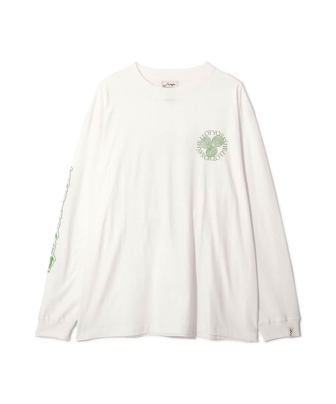 MANASTASH/マナスタッシュ/SAYHELLO L/S TEE Tシャツ ホワイト M