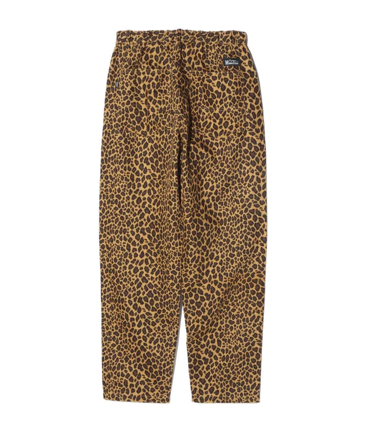 MANASTASH/マナスタッシュ/CHILLIWACK PANTS LEOPARD レオパードパンツ ブラウン M