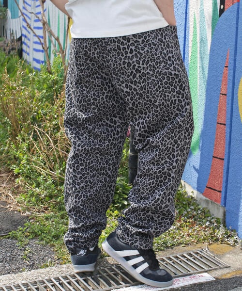 MANASTASH/マナスタッシュ/CHILLIWACK PANTS LEOPARD レオパードパンツ ブラック M