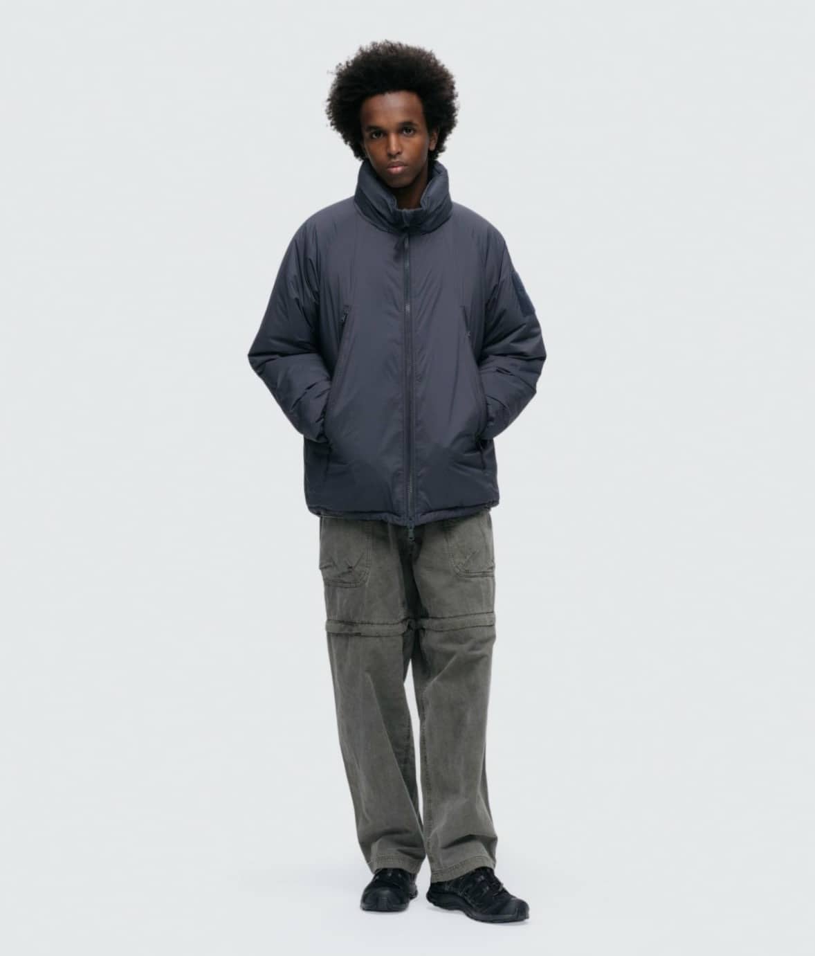 WILDTHINGS/ワイルドシングス/HAPPY JACKET/ハッピージャケット BLACK S