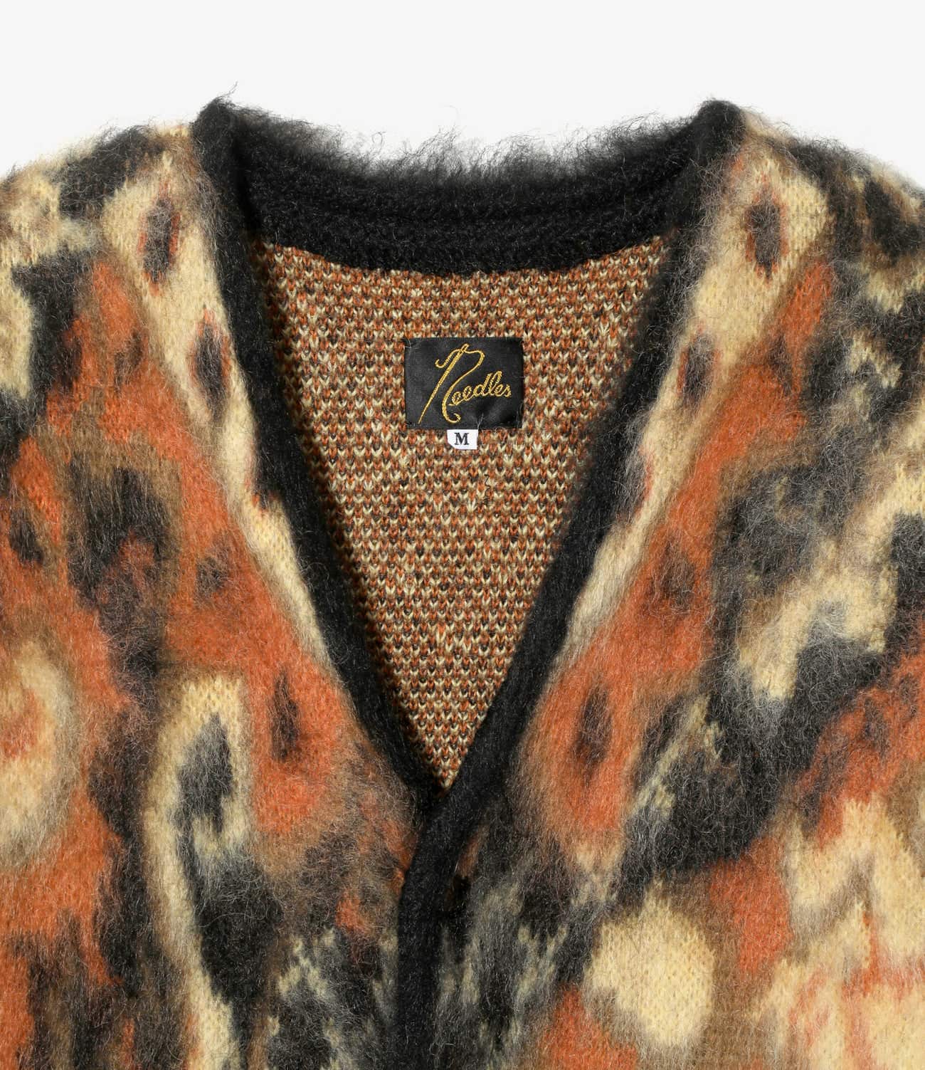 NEEDLES/ニードルズ/MOHAIR CARDIGAN - PAISLEY モヘアカーディガン　ペイズリー BLACK S