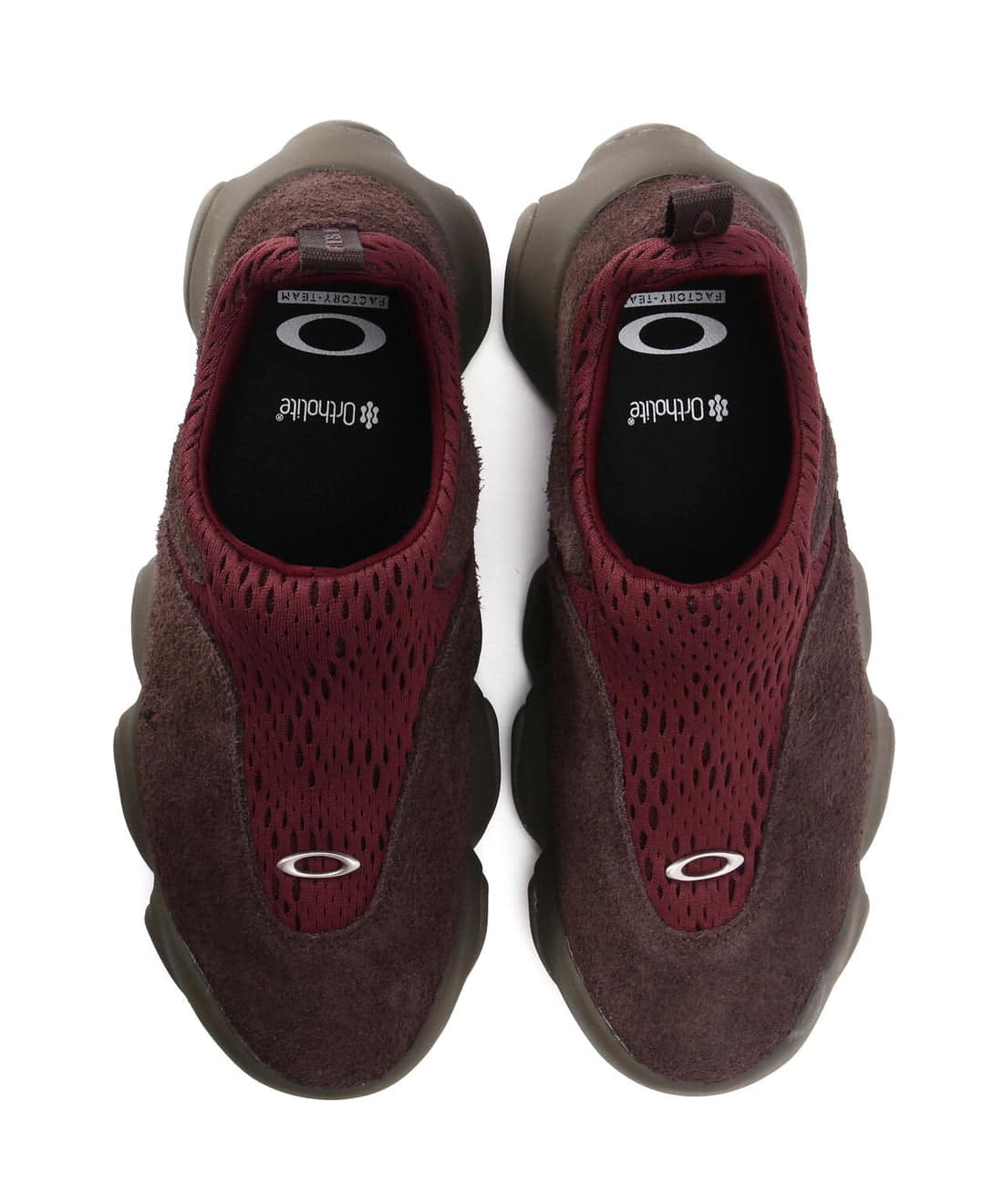 OAKLEY FACTORY TEAM/オークリーファクトリーチーム/HAIRY SUEDE FLESH バーガンディ バーガンディ 7.5(25.5cm)