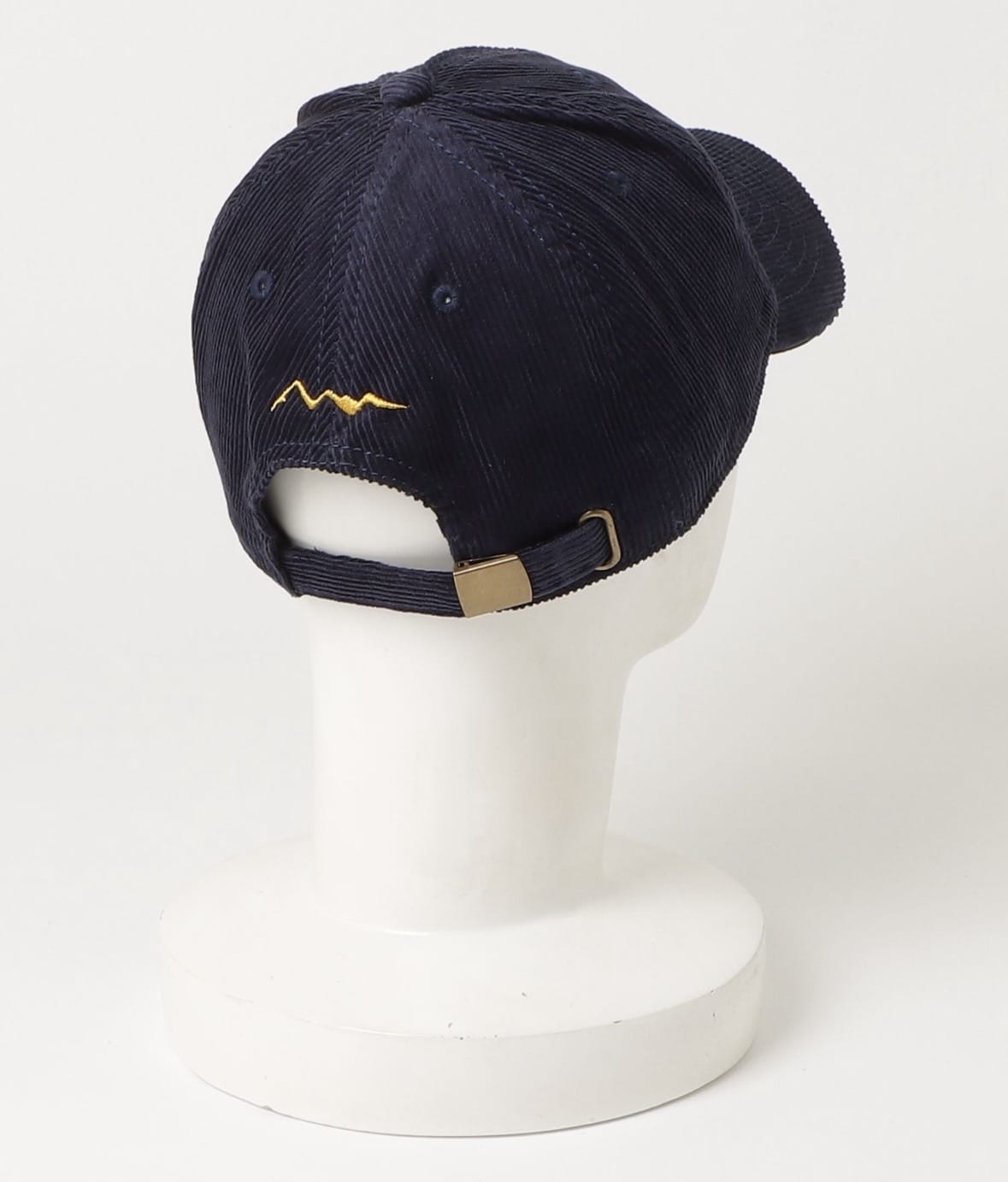 MANASTASH/マナスタッシュ/EMB LOGO CORDUROY LOW CAP ネイビー FREE