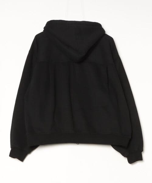 B omnivore/ビーオムニボー/SWEAT ZIP HOODIE ジップアップフーディー ブラック M