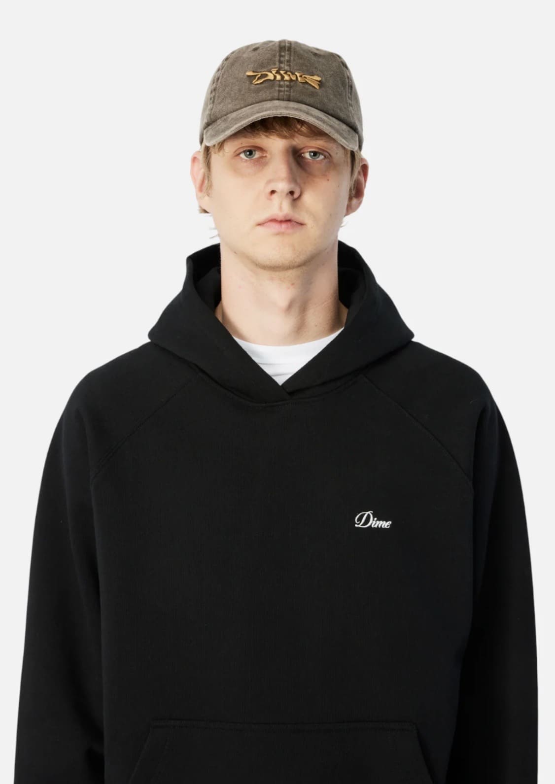 Dime/ダイム/Poster Low Pro Cap Khaki Washed FREE
