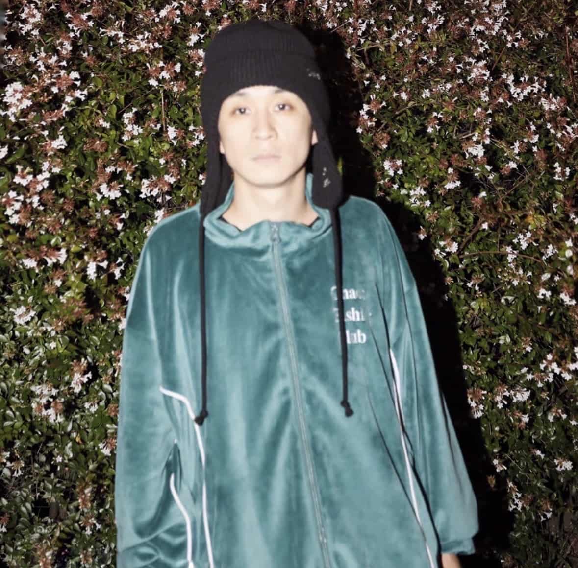 CHAOS FISHING CLUB/カオスフィッシングクラブ/Logo Dog Ear Cap BLACK FREE