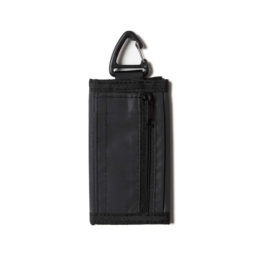 PACKING/パッキング/BLACK REFLECTIVE WALLET BLACK FREE