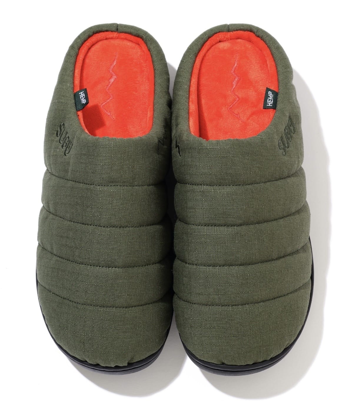 SUBU×MANASTASH/スブ×マナスタッシュ/SUBU x MANASTASH HEMP RIPSTOP SANDAL オリーブ 0