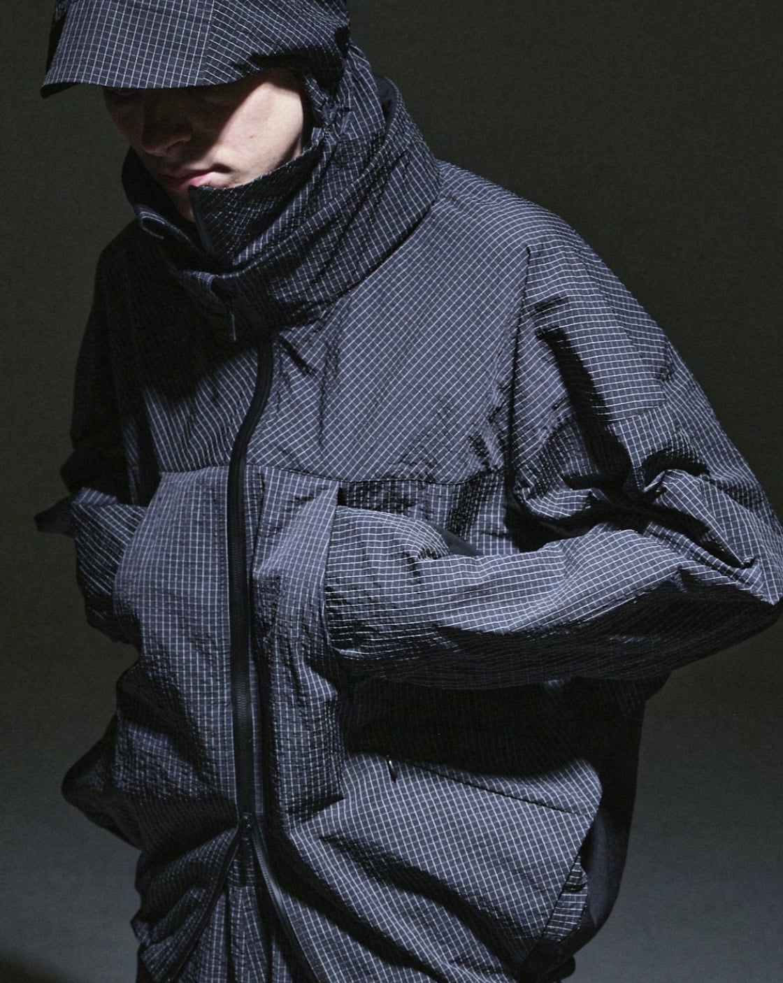 PASTOR NOVA/パストルノヴァ/CONFUSE BALACLAVA JACKET BLACK 3