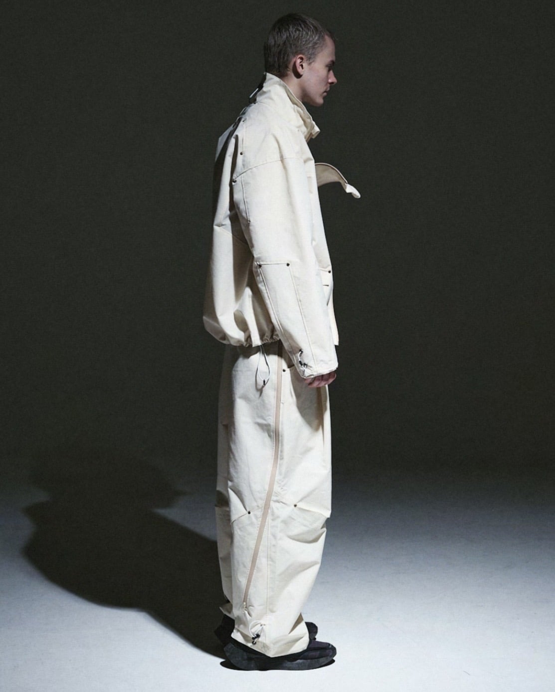 PASTOR NOVA/パストルノヴァ/DIAGONAL TECH PANTS Ⅲ Off 1