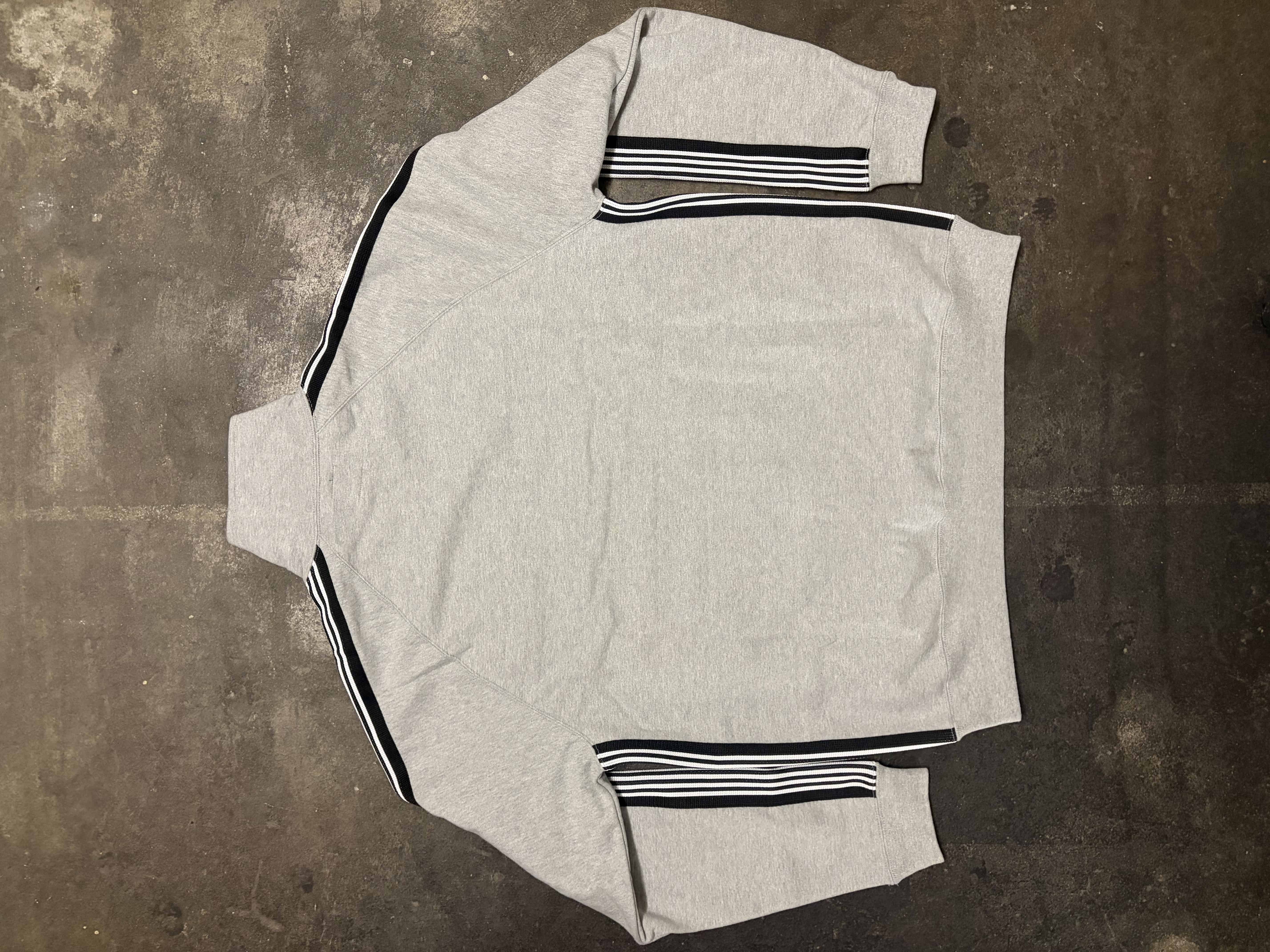 Needles×BEAVER/ニードルズ×ビーバー　別注Track Jacket - Cotton Jersey -GREY- トラックジャケット-スウェット grey M