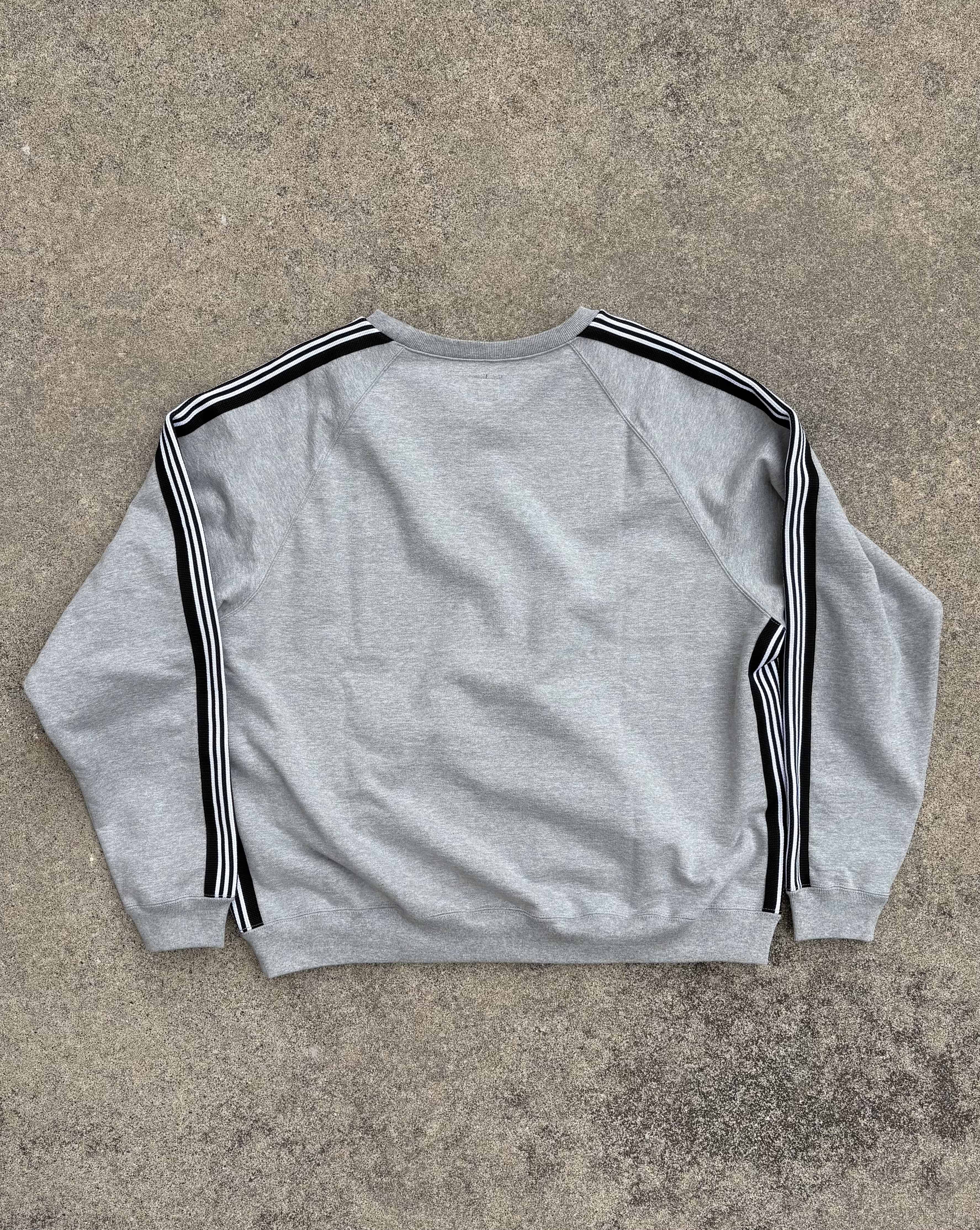 Needles×BEAVER/ニードルズ×ビーバー　別注Track Crew - Cotton Jersey -GREY- トラッククルー -スウェット GREY M