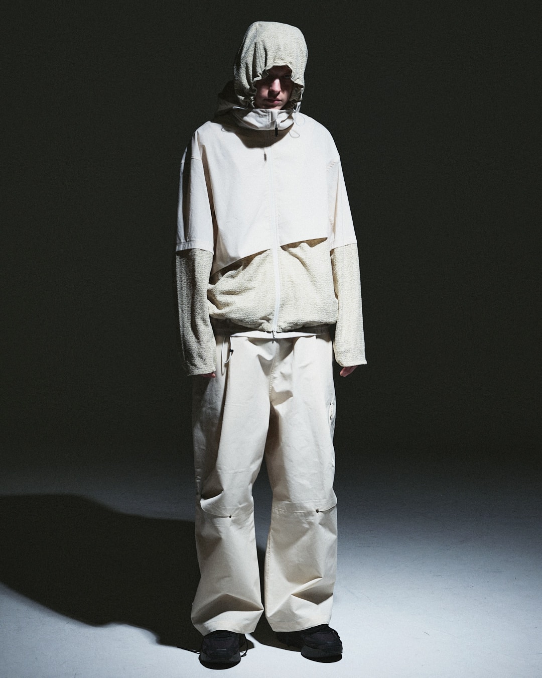 PASTOR NOVA/パストルノヴァ/DUAL-LAYER HOODED JACKET Off 1