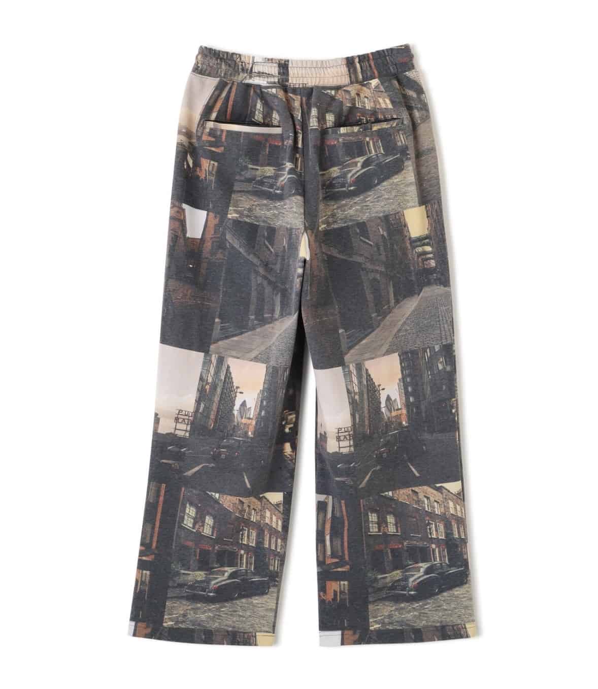 B omnivore/ビーオムニボー/ＢＯ/ＧＲＡＰＨＩＣ　Ｐｔ　グラフィックスウェットパンツ ブラウン M