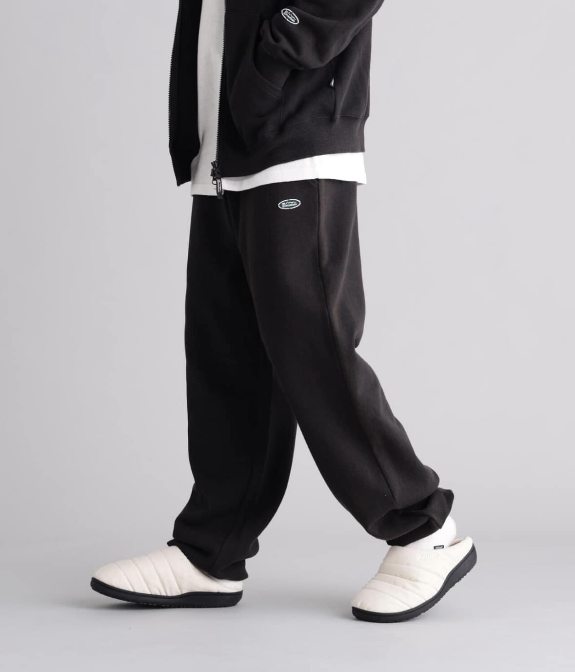 MANASTASH/マナスタッシュ/HEMP CLASSIC SWEAT PT スウェットパンツ ブラック S