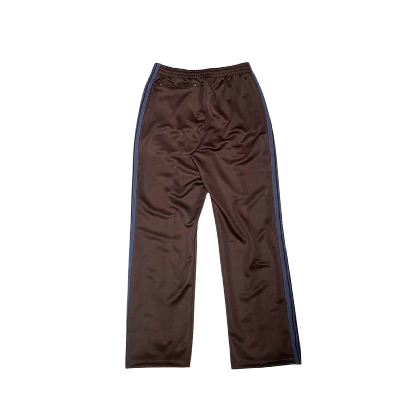 Needles×BEAVER/ニードルズ×ビーバー　別注Track Pant - Poly Smooth -BROWN- トラックパンツ brown M