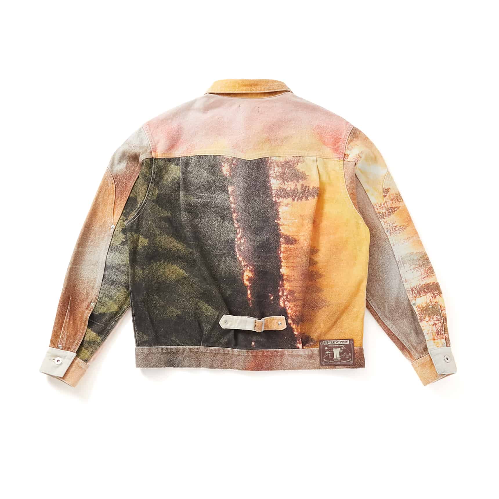 FAF/エフエーエフ(Fake As Flowers/フェイクアスフラワーズ)/TYPE-2.5 Denim Jacket -26SS- Forest 3