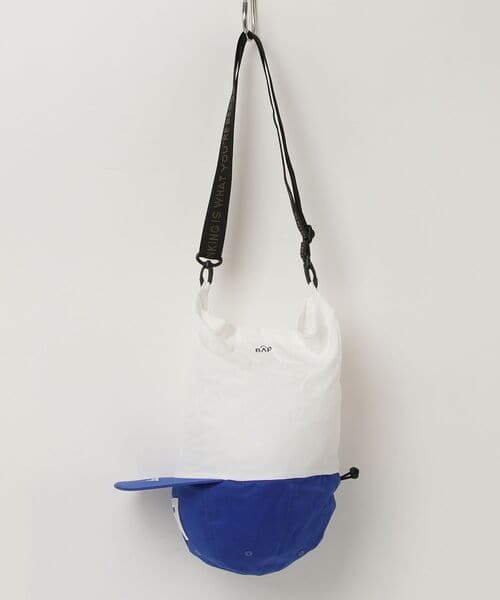 BAP/バップ　LOS ANGELS Baseball BagCap/キャップ/ショルダーバッグ ブルー free