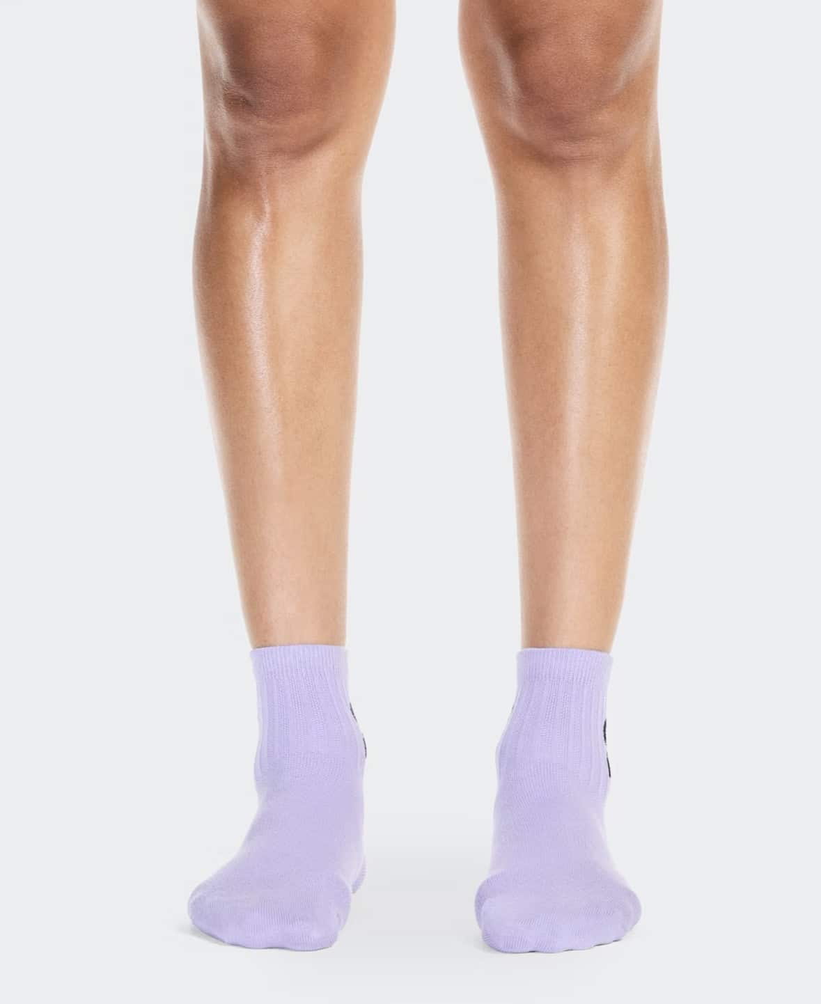 On/オン/Logo Sock High 3P ロゴソックス ハイ 3パック Orchid | Bloom XS (22-24.5)