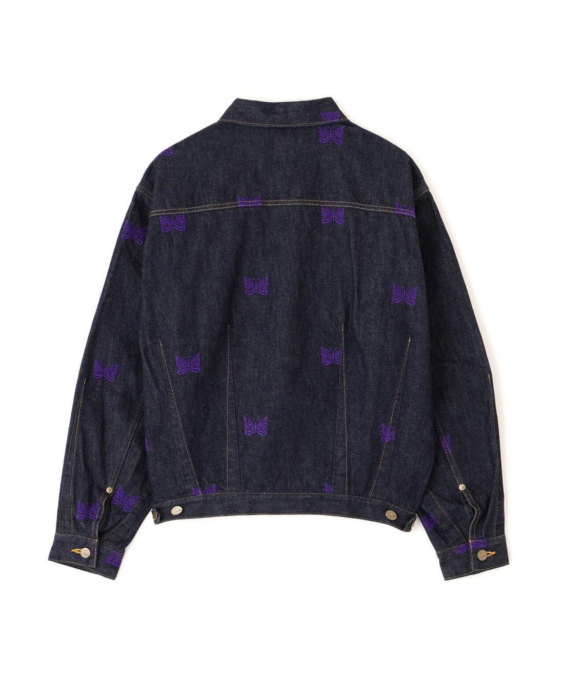 Needles×BEAVER/ニードルズ×ビーバー/別注Darts Bottom Jean Jacket - 12oz Denim デニムジャケット INDIGO S