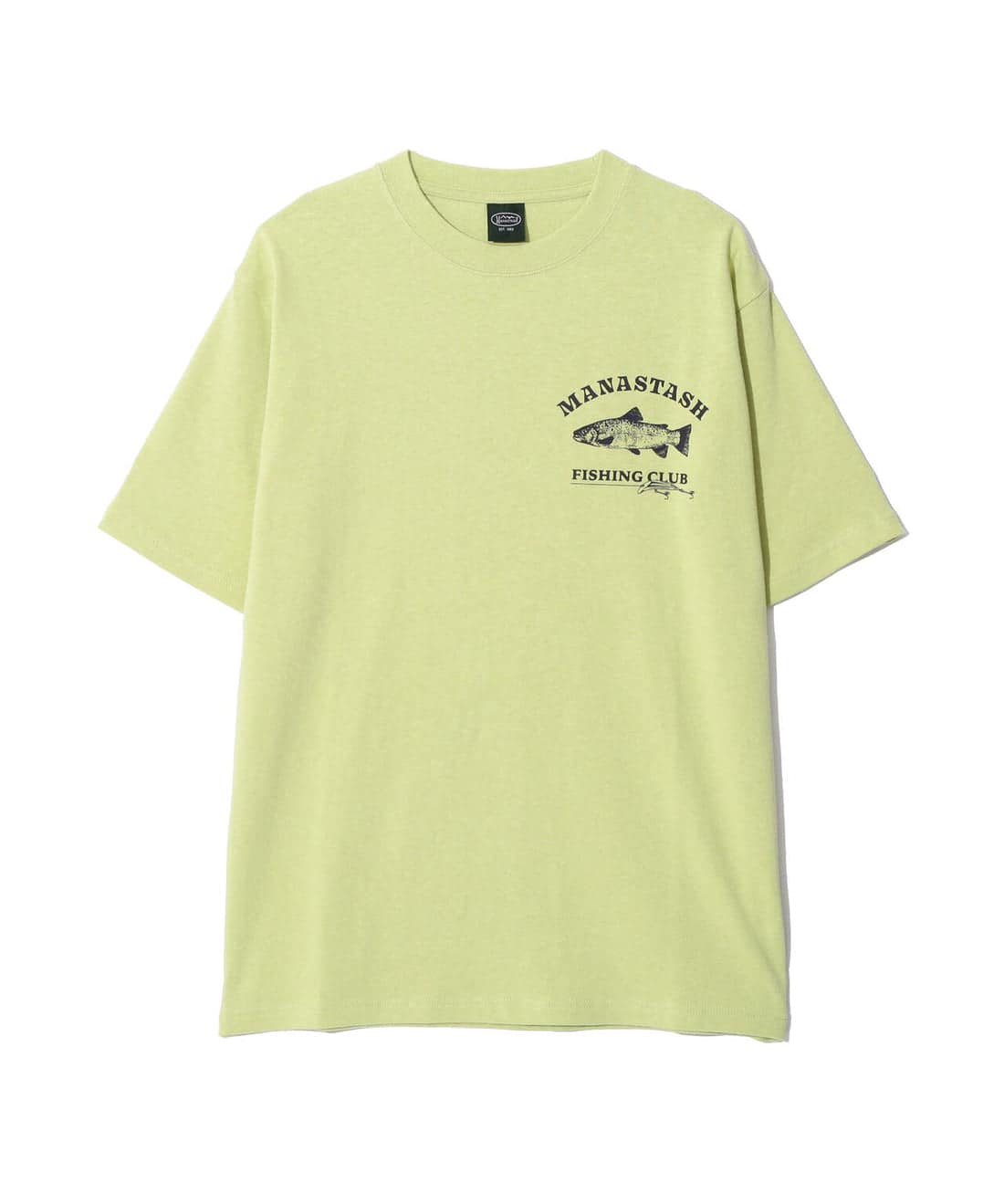 MANASTASH/マナスタッシュ/ＨＥＭＰ　ＴＥＥ　ＬＵＲＥ Tシャツ ライム M