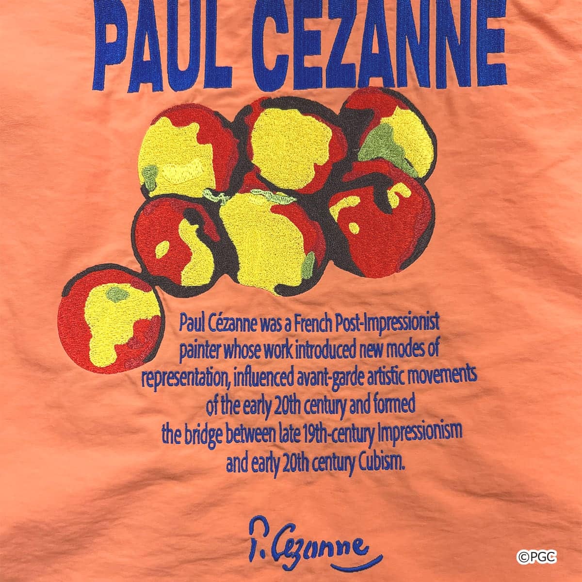 NOT OEM（ノットオーイーエム）/CEZANNE APPLE TOTO トートバッグ ORANGE FREE