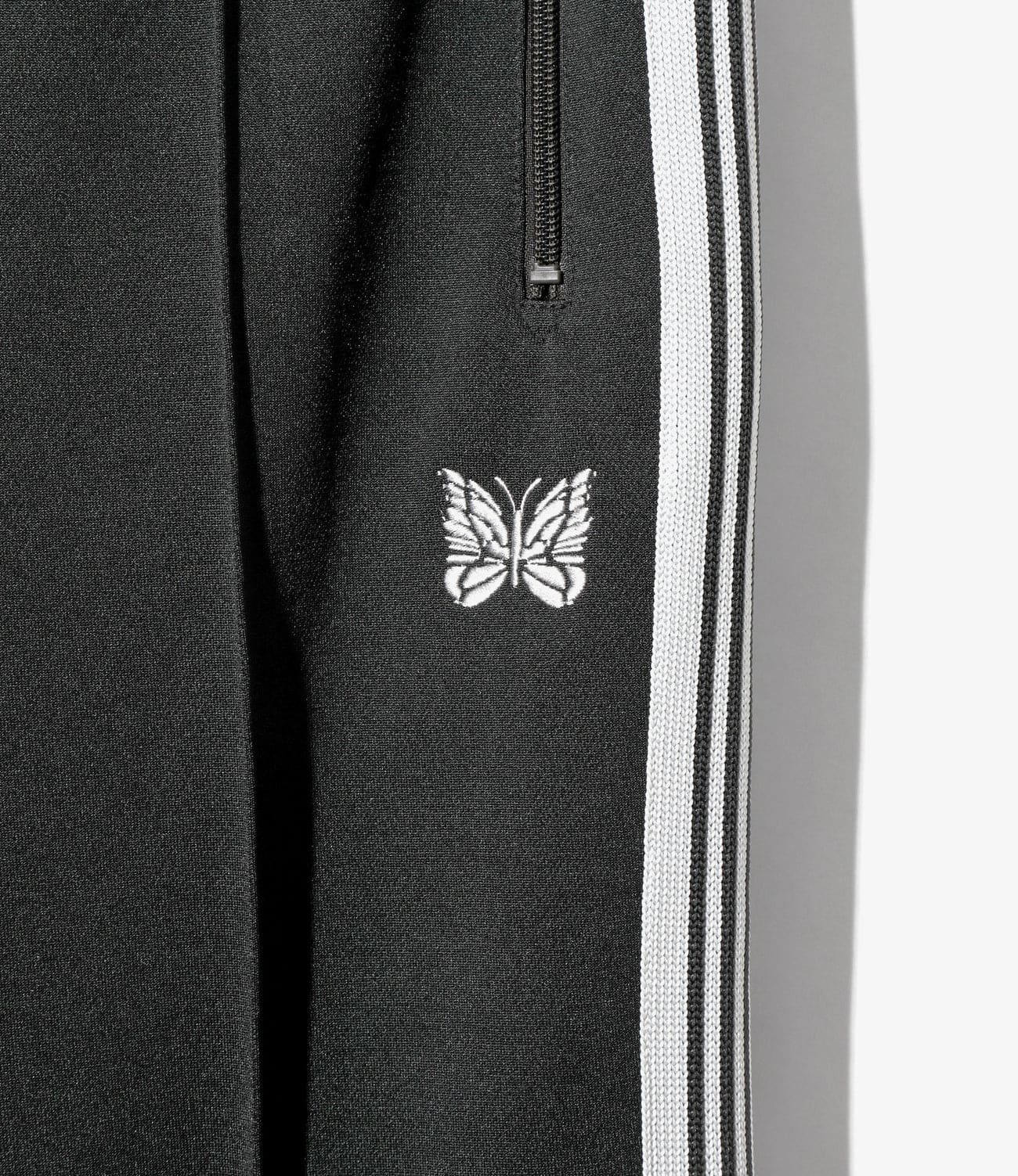 NEEDLES/ニードルズ/TRACK PANT- POLY SMOOTH -CHARCOAL- トラックパンツ CHARCOAL XS