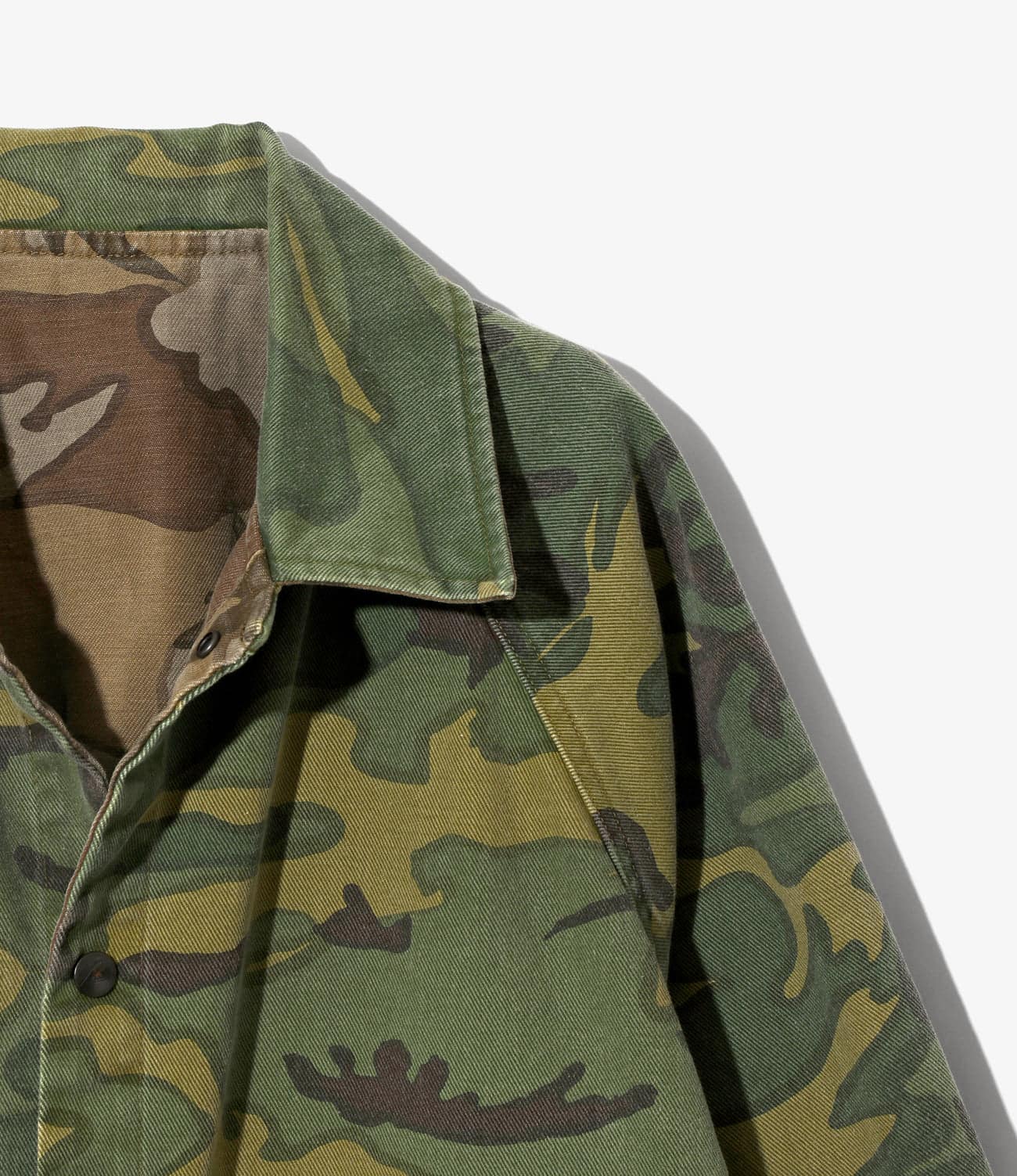NEEDLES/ニードルズ/REVERSIBLE COACH JACKET - CAMO TWILL CAMOUFLAGE S