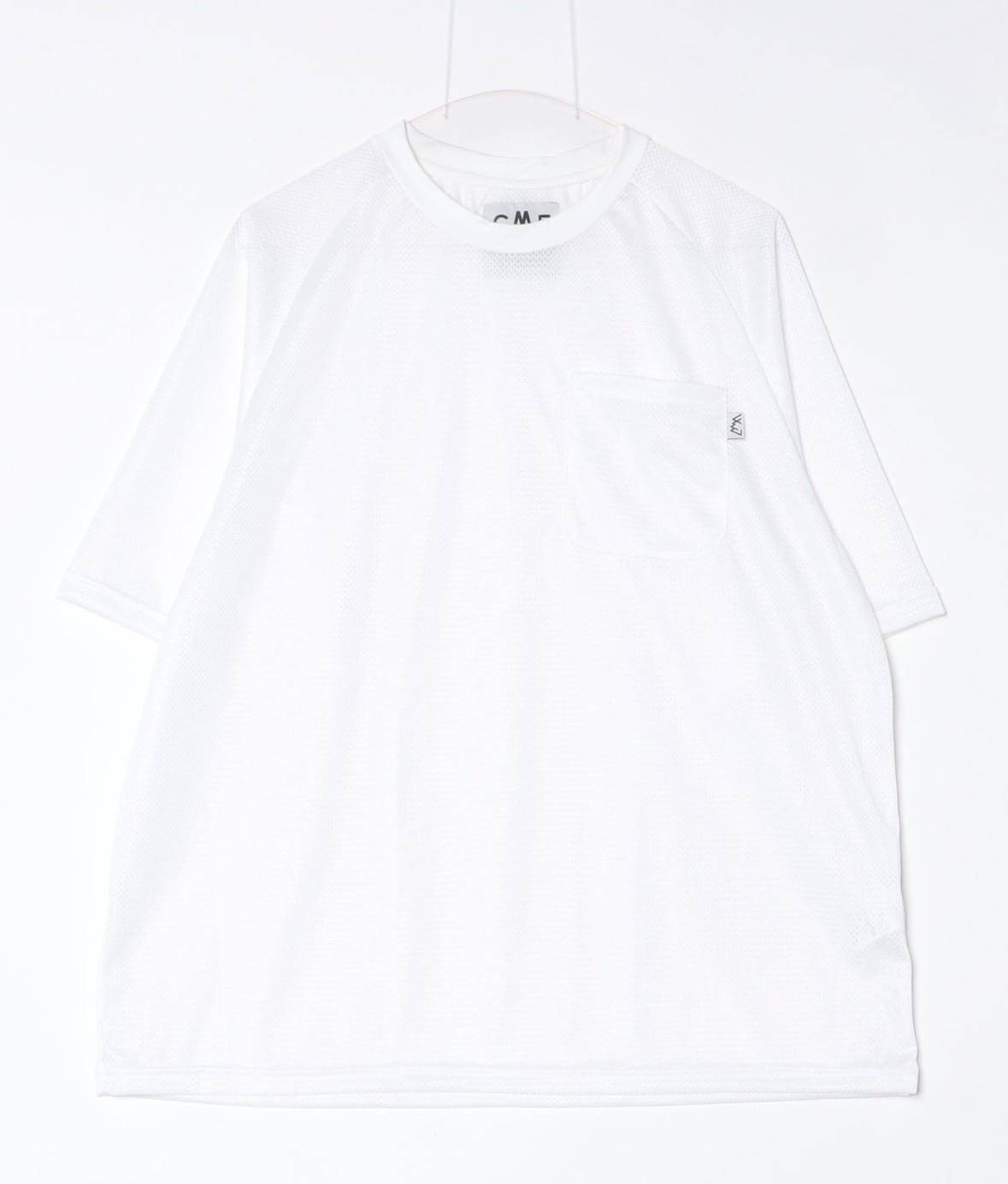 CMF OUTDOOR GARMENT/シーエムエフアウトドアガーメント/QUICK DRY MESH PK TEE S/S WHITE M