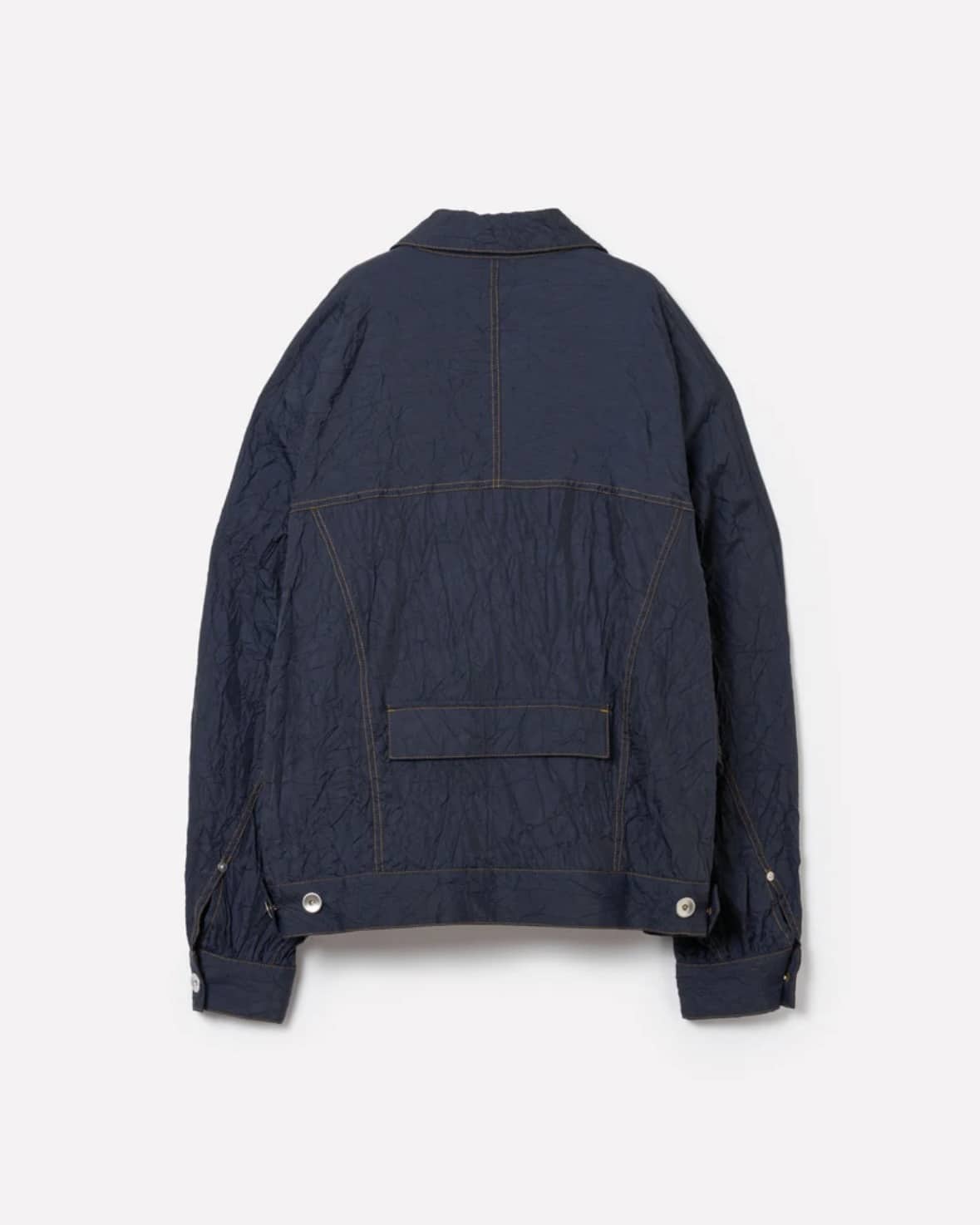 YDOT/ワイドット/WRINKLE NYLON TT JACKET NAVY M