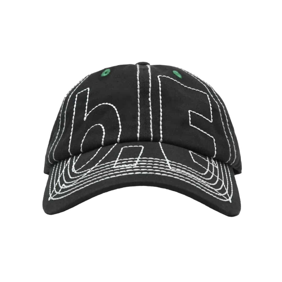 b.Eautiful/ビューティフル/Vapor Low Profile Hat (Off-Black / White) Off-Black / White FREE