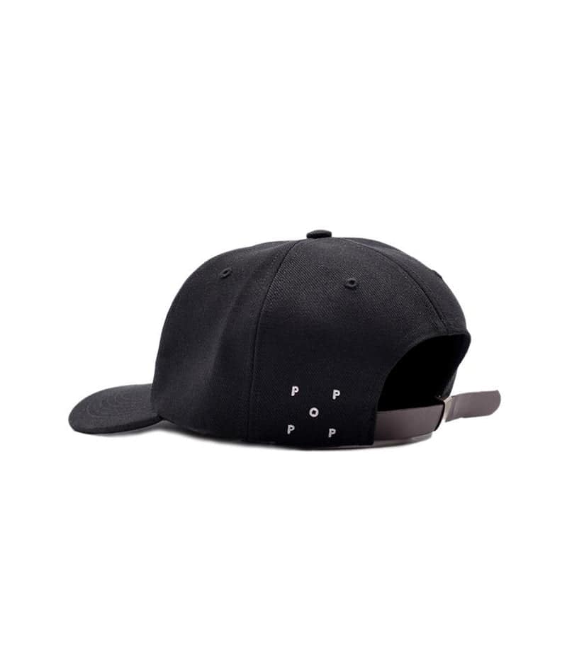 POP TRADING CO/ポップトレーディングカンパニー/O SIXPANEL HAT BLACK キャップ BLACK free